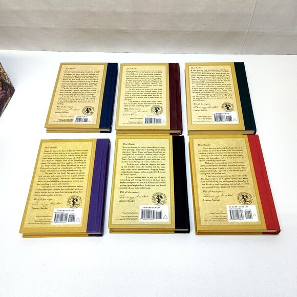 Loathsome Library A Series Of Unfortunate Events Box Set Vol 1-6 Lemony Snicket - Picture 4 of 10